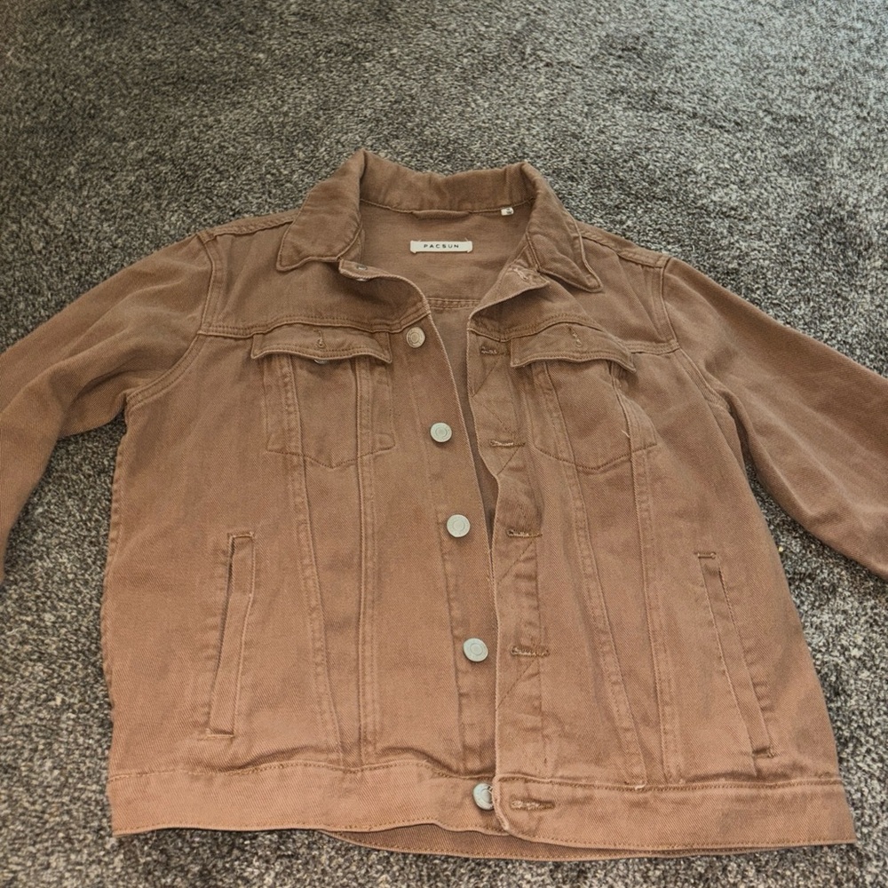 PacSun tan jacket size medium